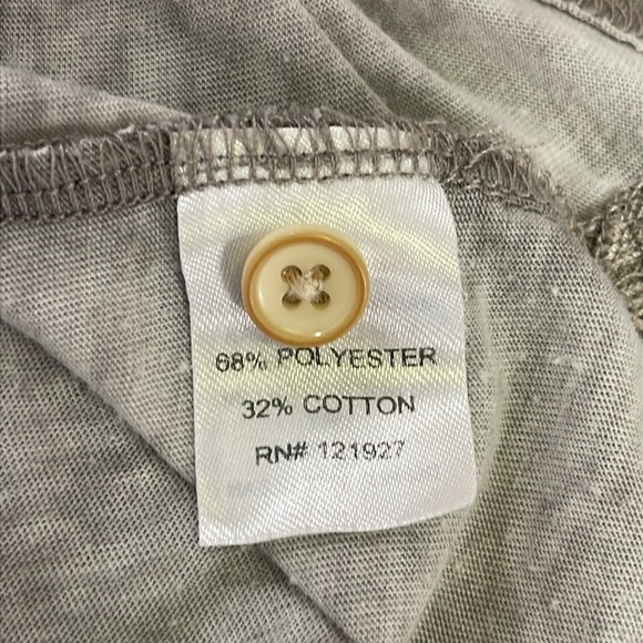 Johnnie-O Hangin’Out Men’s Heather Grey Pullover Polo Shirt Dallas Cowboys Sz XL - Picture 8 of 9